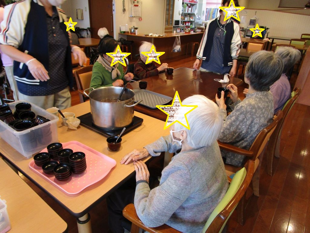 ぜんざい作り♪