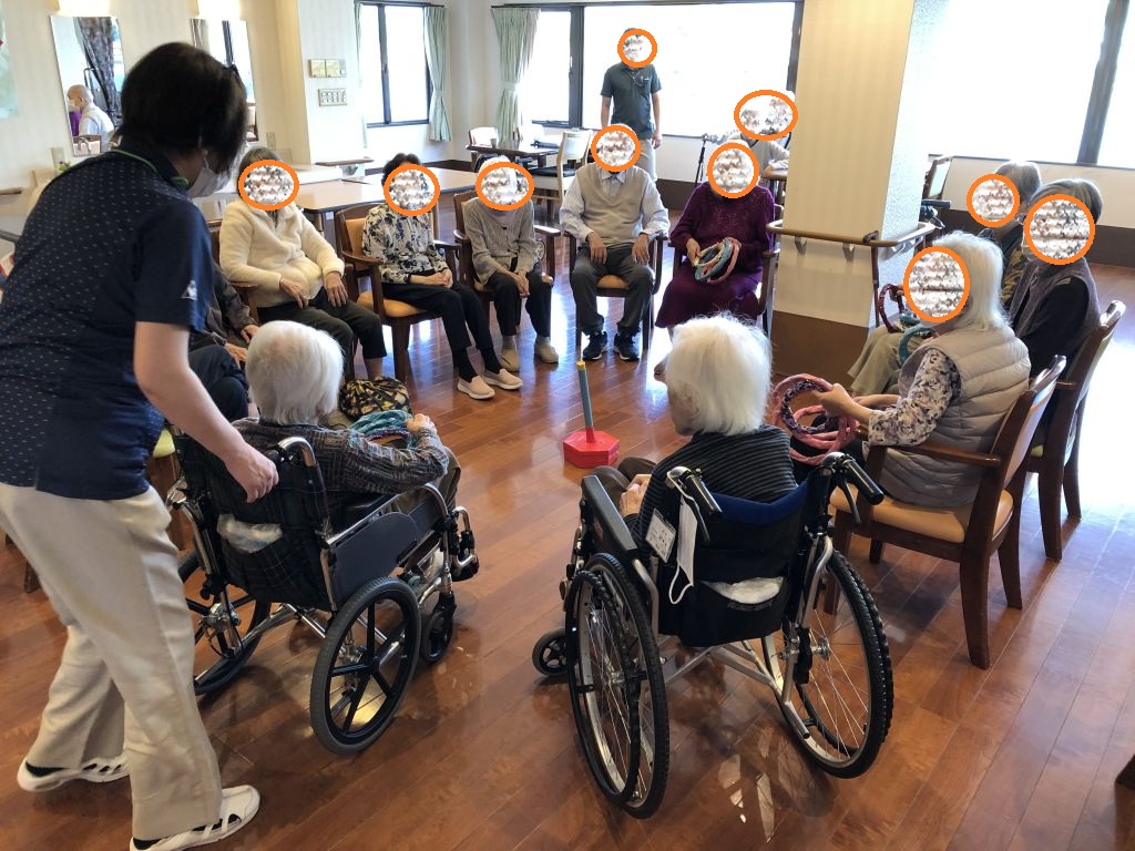 輪投げ大会♪