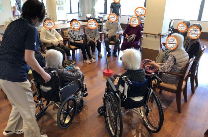 輪投げ大会♪