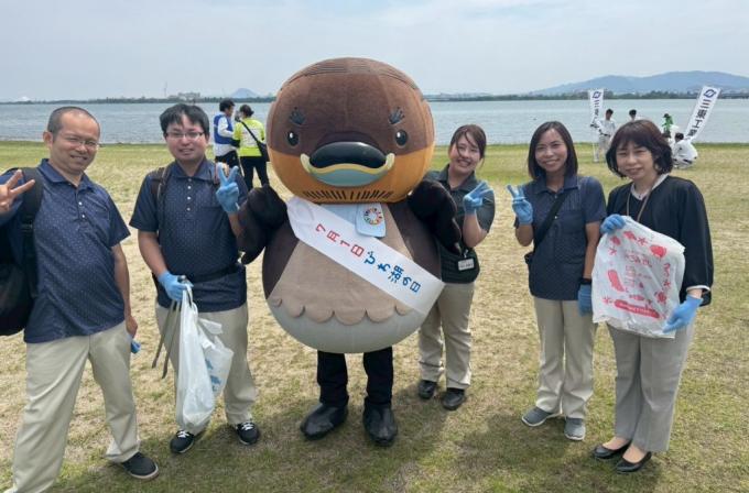 野洲のおっさんびわ湖一周ごみ拾い行脚2025