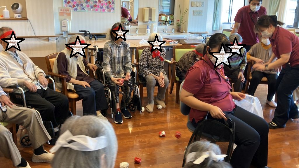 夕照苑運動会!!