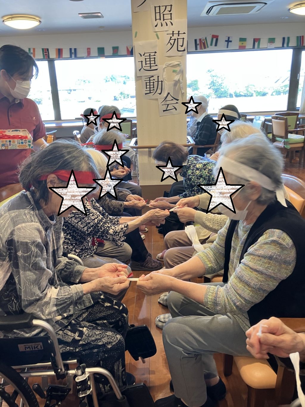 夕照苑運動会!!