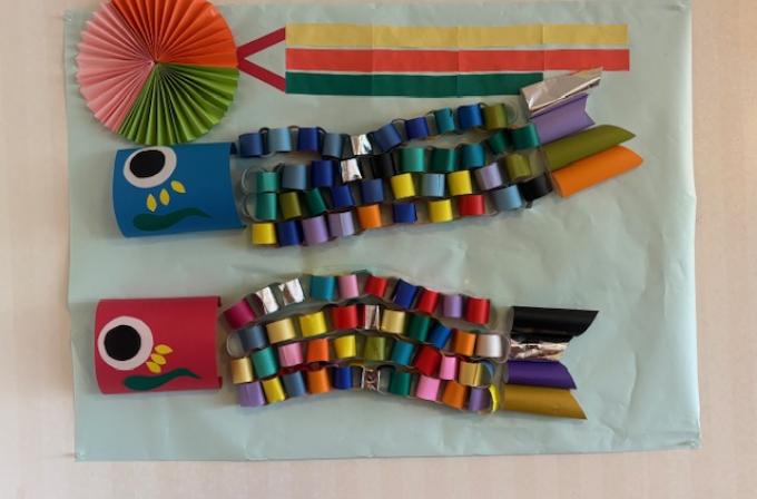 5月の壁面制作品!